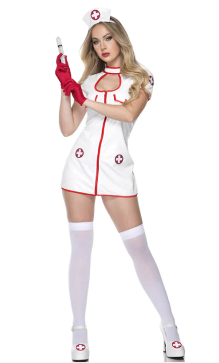 MISBEHAVING NURSE COSTUME SET