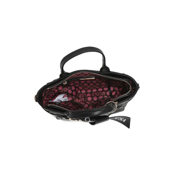 NICOLE LEE TOTE BAG BLACK COLOR FOR WOMEN