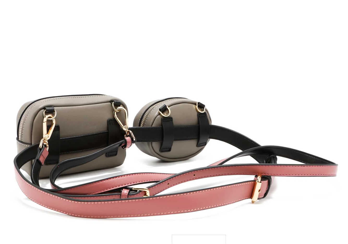 DOUBLE POUCH FANNY PACK