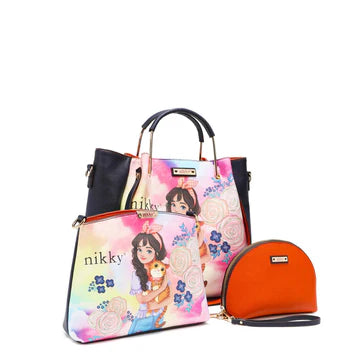 LOVELY CLARA 3 PIECE SET (LARGE BUCKET BAG, CROSSBODY, POUCH)